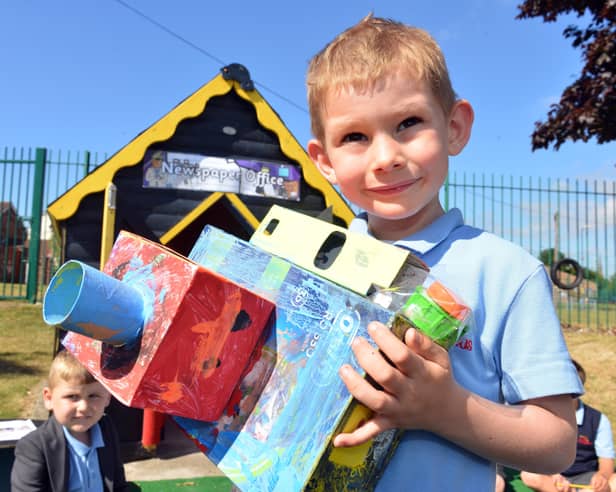 Leo Telford was given the role of photographer when St Aloysius created its own newspaper in 2018.