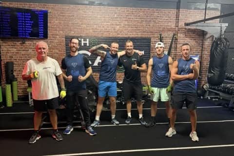 Members of the award winning 38 Fitness in Jarrow.