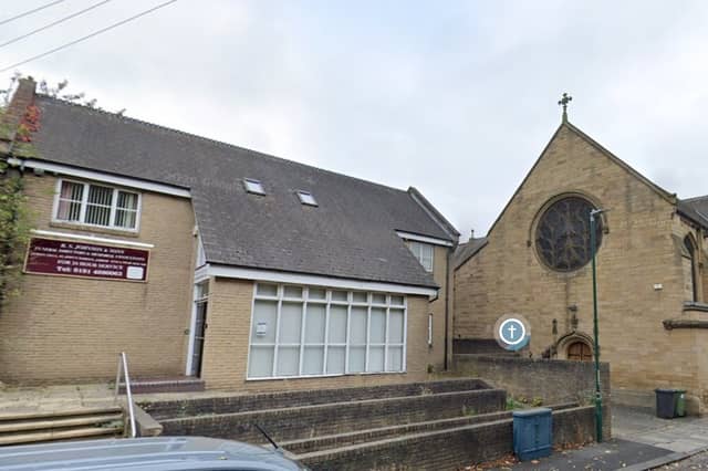 The old funeral home in St John’s Terrace, Jarrow.