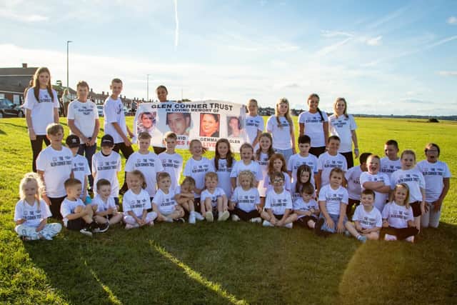 Youngsters are set to take on the Great North Run in aid of the Glen Corner Trust.