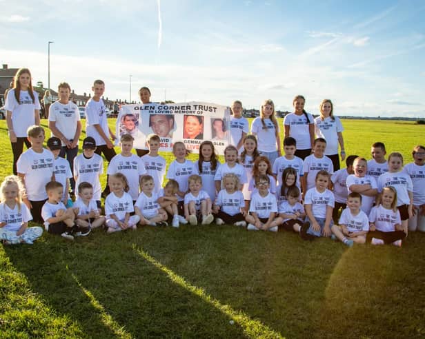 Youngsters are set to take on the Great North Run in aid of the Glen Corner Trust.