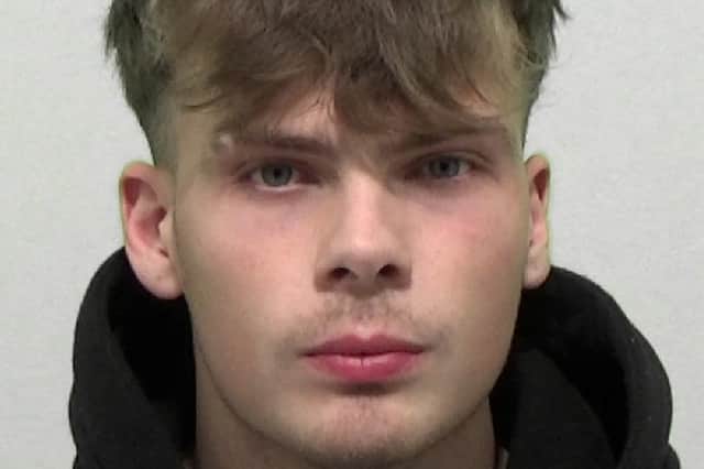 Sex attacker Aiden Johnson, 25.