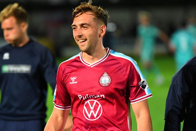 South Shields forward Rio Clegg (photo Kevin Wilson)