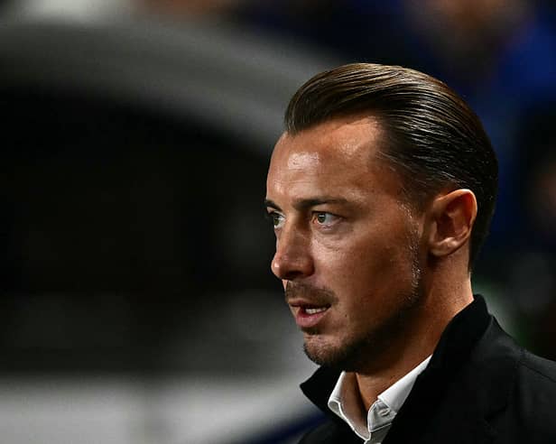 Newcastle United's German head coach Matthias Jaissle reacts ahead of the English League Cup third round football match between Millwall and Newcastle United at The Den in south London on September  8, 2026. (Photo by Ben STANSALL / AFP via Getty Images) 