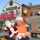 Omar Ames, landlord at The New Sundial, during his Christmas preparations in 2024.