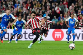 Enzo Le Fee scores a penalty