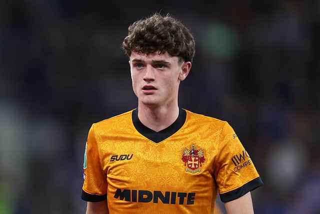 Sean Neave made his first start for Wolves against Everton