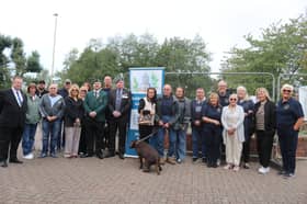 Work has finally begun on the Boldon Colliery memorial.