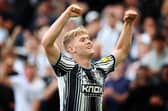 Newcastle United's Lewis Hall looks set to feature for England during the international break