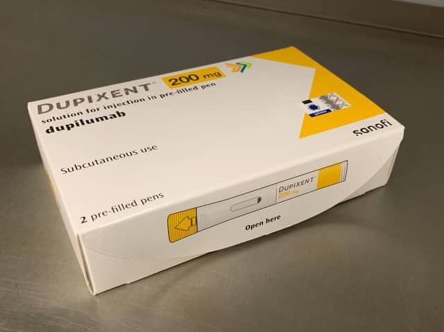 Dupilumab is being used to help treat patients with nasal polyps.