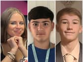 Composite image of Zara Shaw, Luke Etheridge and Jackson Duke