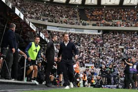 Newcastle United Head coach Matthias Jaissle makes his way to his seat during the Premier League 2026/27 match between Newcastle United and Hull City at St James' Park on September 19, 2026 in Newcastle upon Tyne, England. (Photo by Stu Forster/Getty Images)
