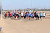The mass of runners begin their race at the first South Shields parkrun in 2013. Get in touch to share your memories if you took part.