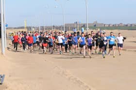 The mass of runners begin their race at the first South Shields parkrun in 2013. Get in touch to share your memories if you took part.
