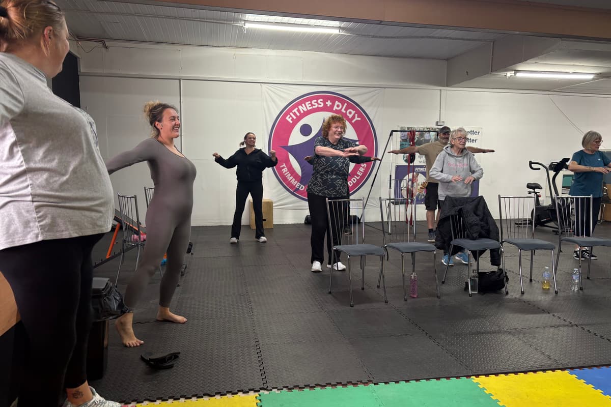 I’m providing free gym classes to mums and people of all ages at my South ...