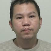 Ton Nguyen, from Vietnam, tried to conceal himself when police raided a property on Stanhope Road, South Shields.