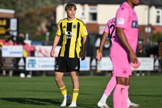 Sunderland youngster Jaydon Jones joined National League North club Hebburn Town on loan (photo Tyler Lopes)