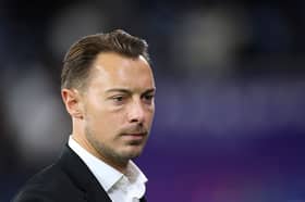 Matthias Jaissle, Manager of Newcastle United, looks on after the Premier League 2026/27 match between Coventry City and Newcastle United at The Coventry Building Society Arena on October 12, 2026 in Coventry, England. (Photo by Dan Istitene/Getty Images)