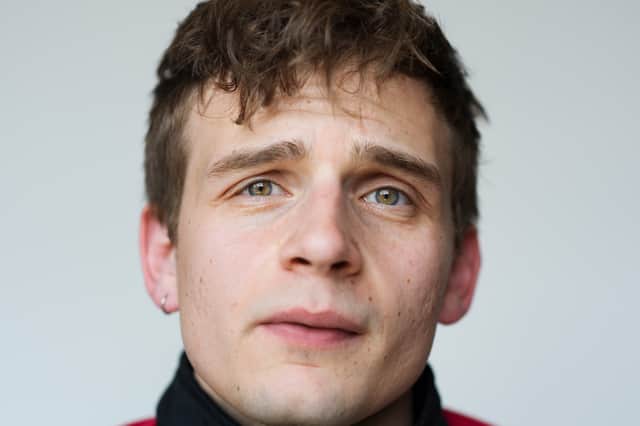 South Shields actor Andrew Dawson.