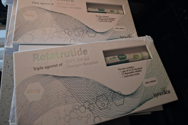 Unregulated slimming jabs were also seized by Northumbria Police.