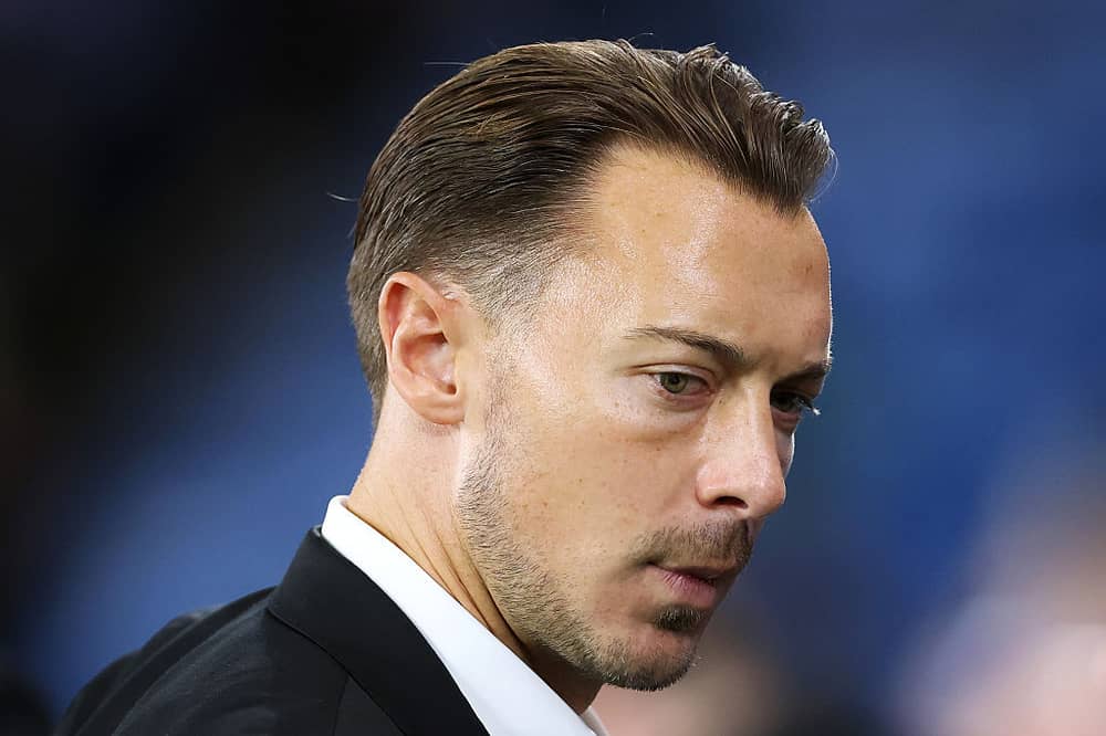 Matthias Jaissle, Manager of Newcastle United, looks on after the Premier League 2026/27 match between Coventry City and Newcastle United at The Coventry Building Society Arena on October 12, 2026 in Coventry, England. (Photo by Dan Istitene/Getty Images)
