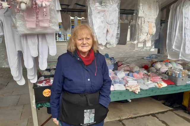 Bumpz and Babiez trader Pauline Smith has had a stall on the market for 15 years.