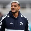 Joelinton of Newcastle United arrives at the stadium before the Premier League 2026/27 match between Newcastle United and Aston Villa FC at St James' Park on October 17, 2026 in Newcastle upon Tyne, England. (Photo by Ian MacNicol/Getty Images)