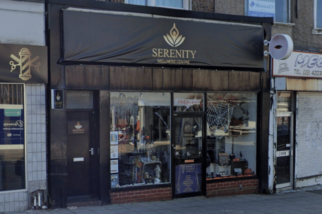 Serenity Crystals and Gifts, on Fowler Street, in South Shields.