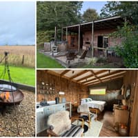I went on a picture perfect autumn glamping getaway in Northumberland where you can soak in your own spa