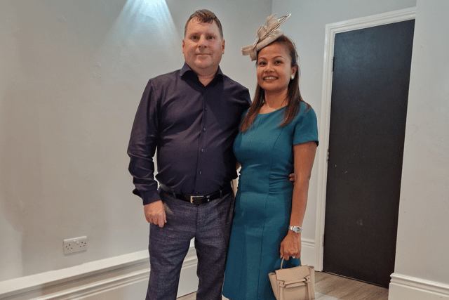 Cllr Alex Barr with his wife, Pai. Cllr Barr has stated that his wife has been "a rock" to him throughout the legal process.