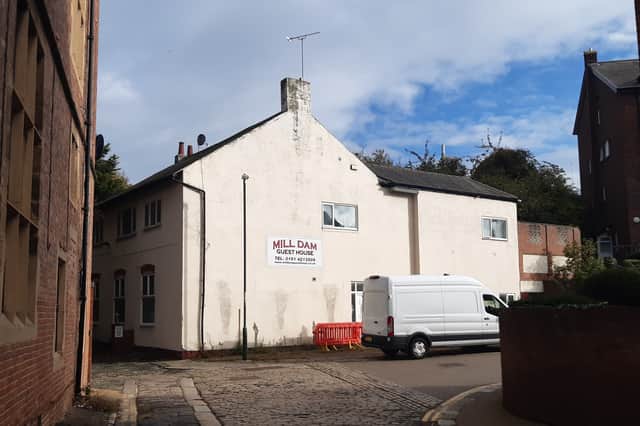 The former Mill Dam guest house, in South Shields.