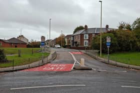 The Dean Road bus gate, in South Shields.