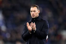 Matthias Jaissle, Manager of Newcastle United, acknowledges the fans after the Carabao Cup Fourth Round match between Everton and Newcastle United at Hill Dickinson Stadium on October 29, 2026 in Liverpool, England. (Photo by Jan Kruger/Getty Images)
