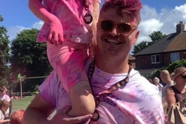 St Gregory's colour run