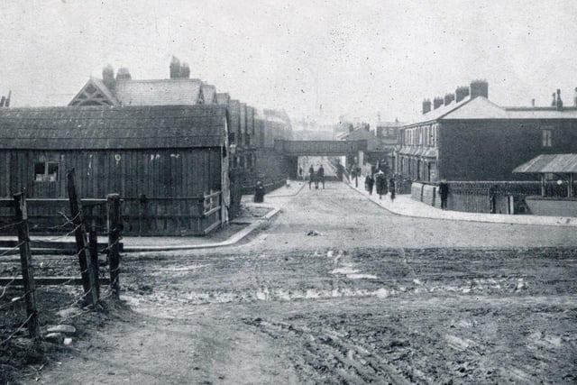 Chapel Street from Central Drive, 1890s
