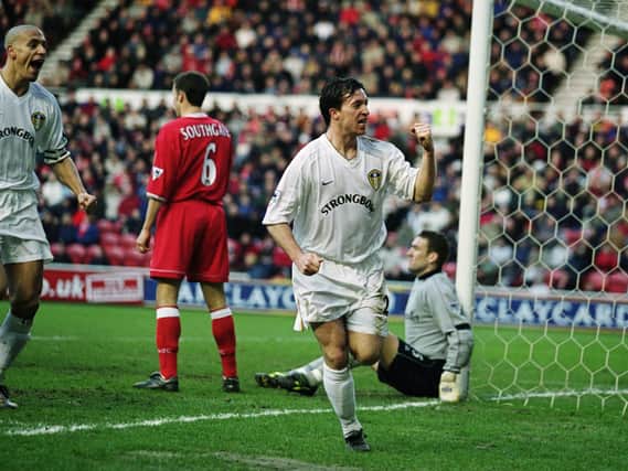 Enjoy these photo memories of Robbie Fowler in action for Leeds United. PIC: Getty