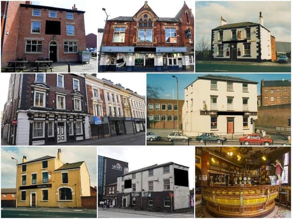 Can you identify these past and present Preston pubs