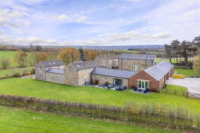 Five bedroom character property spanning over 4300 sq ft  with secure gated entrance. On the market for £1,650,000. Agent: Hopkinsons, Harrogate.