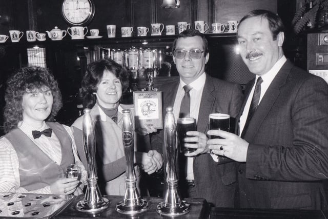 Pints were raised and glassed chinked after The Albion pub on Armley Road won the Joe Goodwin Pub Preservation Award by CAMRA in January 1985.