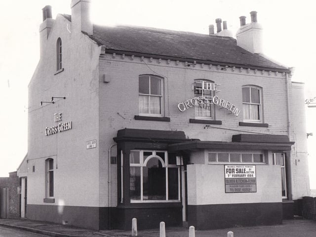 January 1984 and brewers Joshua Tetley and Son were selling The Cross Green after the unexpected departure of the tenant. The pub at the time was operating as normal under relief manager Kevin Hardcastle.