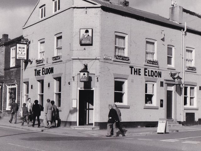 October 1983 and pictured is The Eldon on Woodhouse Lane.