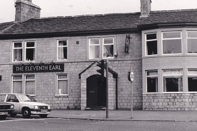 Were you a regular here - The Eleventh Earl on Fink Hill in Horsforth - back in the day? Pictured in October 1986.