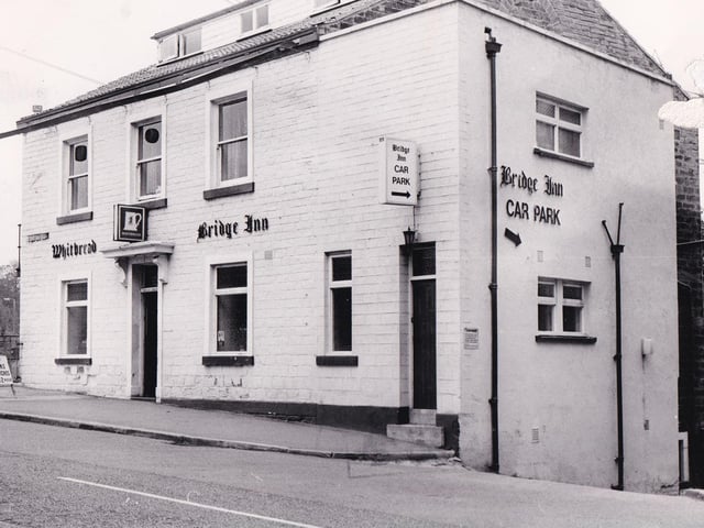 Kirkstall's Bridge Inn which in September 1982 boasted a "restful, but eye-catching decor and a hint of an interesting past."