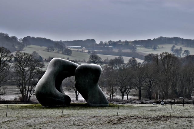 Dean Ward said: "A cold and frosty Yorkshire sculpture Park."