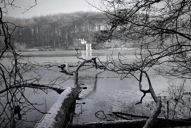Newmillerdam looked dark and mysterious in this glamorous shot from Brookes Carlos.
