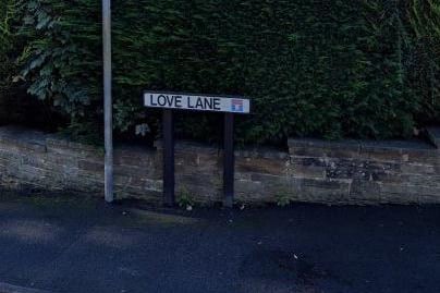 On the outskirts of Halifax town centre sits Love Lane. The romantic sounding streets sits between Savile Crescent and Well Head Lane.