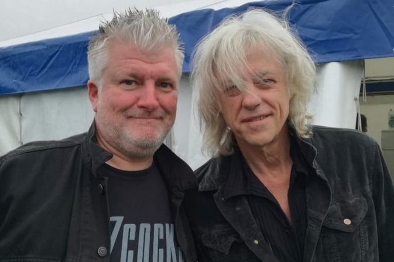 Alan White said: "Me and Sir Bob, Kubix Festival Sunderland in 2018."