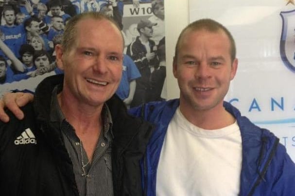 Richard Marsh said: "Met Gazza when my son played for Huddersfield Town (his nephew was playing for Newcastle United).