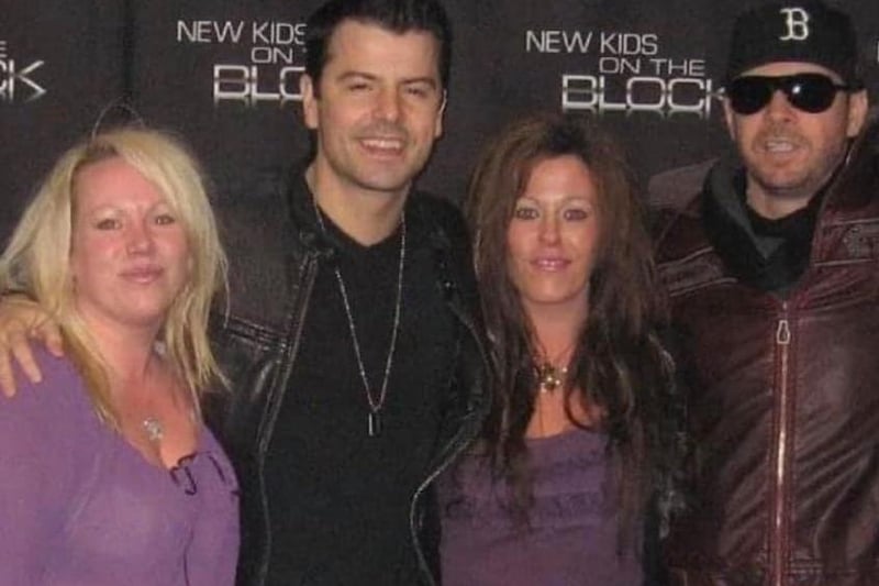 Sharon Hall said: "Me and my sister Debbie Smith met Jordan knight and Donnie Wahlberg back in 2009 and the rest of NKotb. Nice bunch of lads! We had an amazing time."