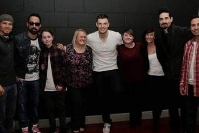 Julie Cooper said: "Me, Catherine Wilkinson Cheryl Sambrook and Shay Jackson meeting the guys from The Backstreet Boys back in 2015. "